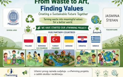 Novi eTwinning projekt: From Waste to Art: Finding Values